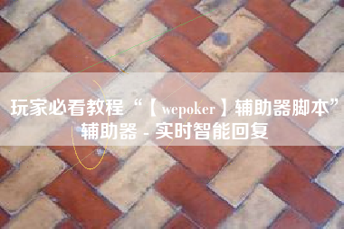 玩家必看教程“【wepoker】辅助器脚本”辅助器 - 实时智能回复