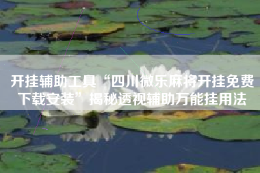 开挂辅助工具“四川微乐麻将开挂免费下载安装”揭秘透视辅助万能挂用法