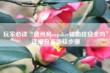 玩家必读“德州局wepoker辅助挂安全吗”详细分享装挂步骤