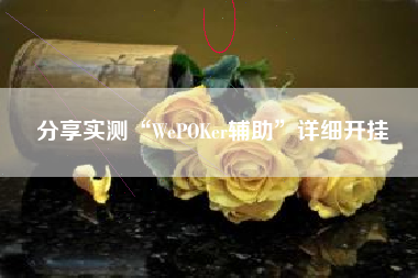 分享实测“WePOKer辅助	”详细开挂
