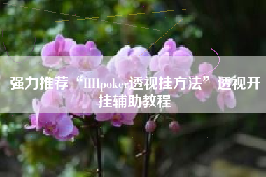 强力推荐“HHpoker透视挂方法	”透视开挂辅助教程