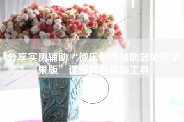 分享实测辅助“微乐游戏辅助器免费苹果版”详细教程辅助工具