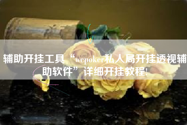辅助开挂工具“wepoker私人局开挂透视辅助软件”详细开挂教程!