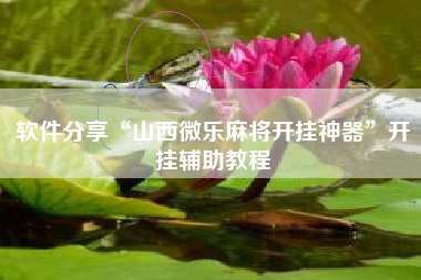 软件分享“山西微乐麻将开挂神器”开挂辅助教程