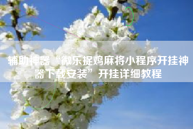 辅助神器“微乐捉鸡麻将小程序开挂神器下载安装”开挂详细教程