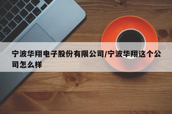 宁波华翔电子股份有限公司/宁波华翔这个公司怎么样